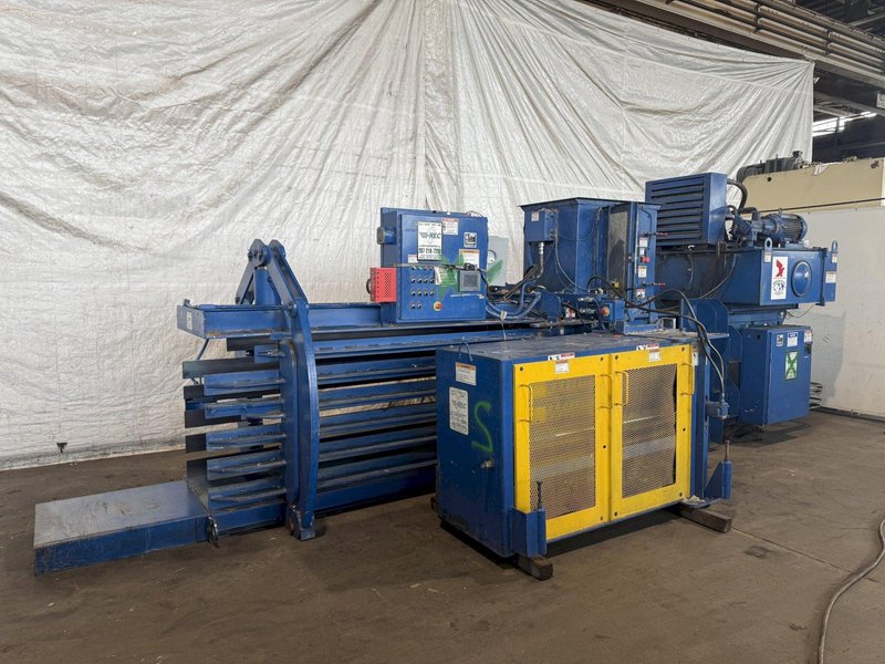 30" X 48" X 72" AMERICAN PAC40297T20 AUTO-TIE BALER SYSTEM. STOCK # 0671025