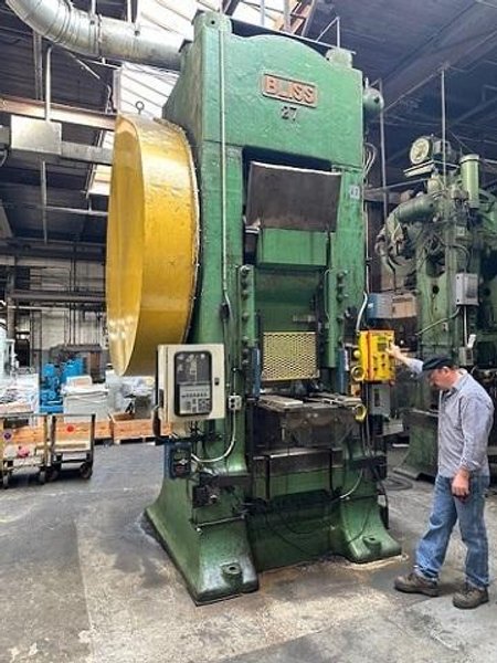 1000 TON BLISS #27 KNUCKLE JOINT PRESS
