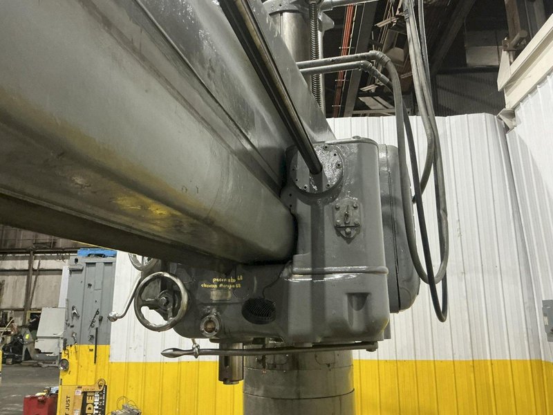 8' X 19" CARLTON MODEL #4A RADIAL ARM DRILL: YOBRO #25902