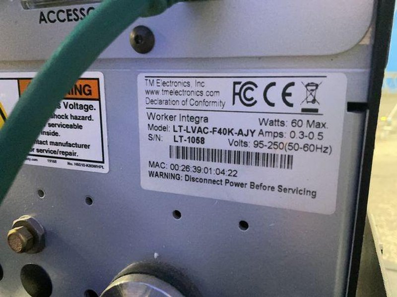 Tm Electronics  Vacuum Leak Test System - Lt-lvac-f40k-ajy