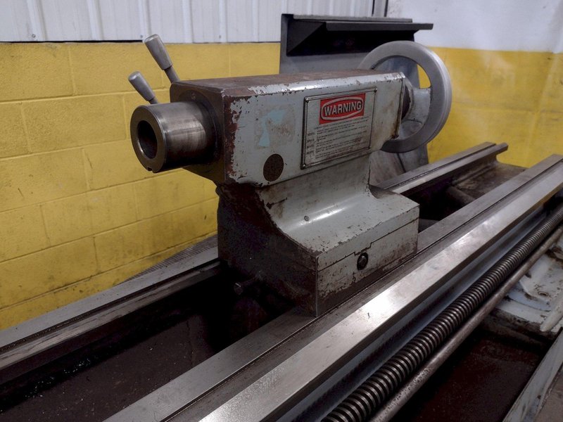 22" X 157" TARNOW MODEL TUJ 50M GAP BED ENGINE LATHE, 3.5" HOLE: STOCK 17547