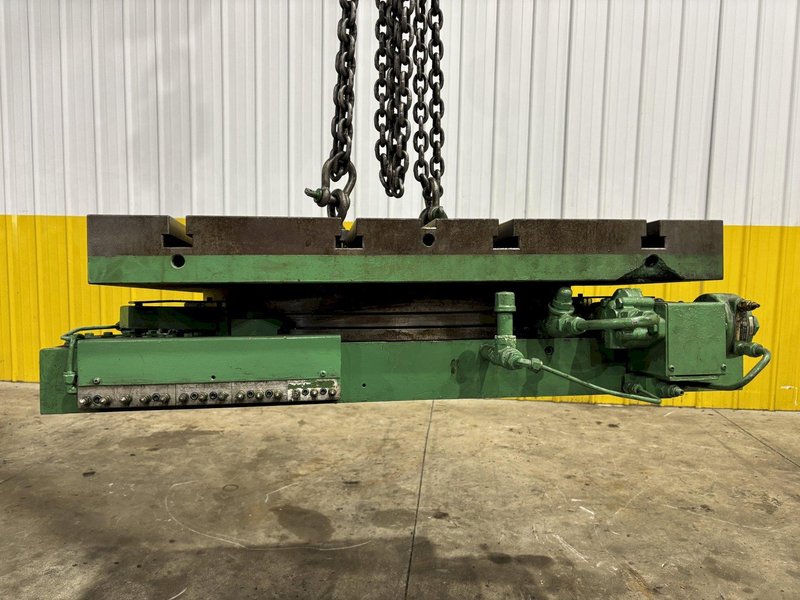 36" X 48" GIDDINGS &amp; LEWIS AIR LIFT ROTARY TABLE: STOCK #23587