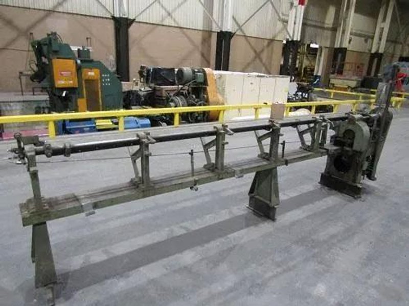 SHUSTER #1A WIRE STRAIGHTEN AND CUT OFF MACHINE (14622)