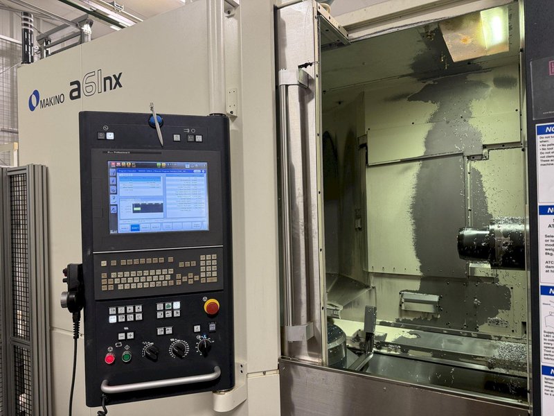 Used 2018 Makino a61nx CNC Horizontal Machining Center For Sale