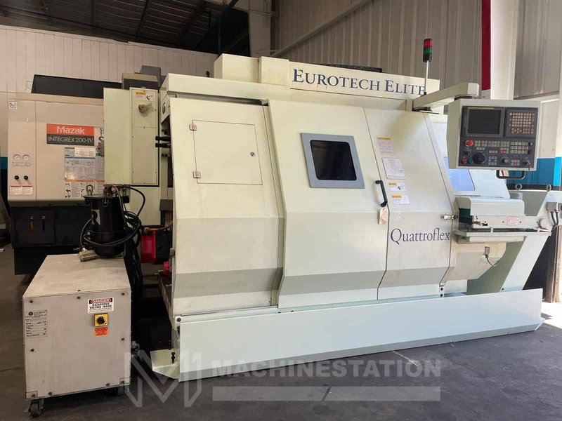 Eurotech Elite Quattroflex 420SLLY CNC Lathe – Y Axis Twin Spindle Twin Turret