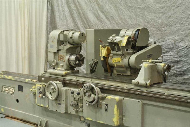 14' X 72' NORTON UNIVERSAL GRINDER W/DROP DOWN I.D.: STOCK #56800