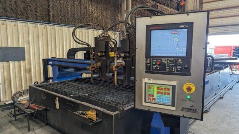 8' X 24' PINNACLE DSG SHAPEWIZARD OXYFUEL CUTTING SYSTEM(NEW IN 2015). STOCK #1005725