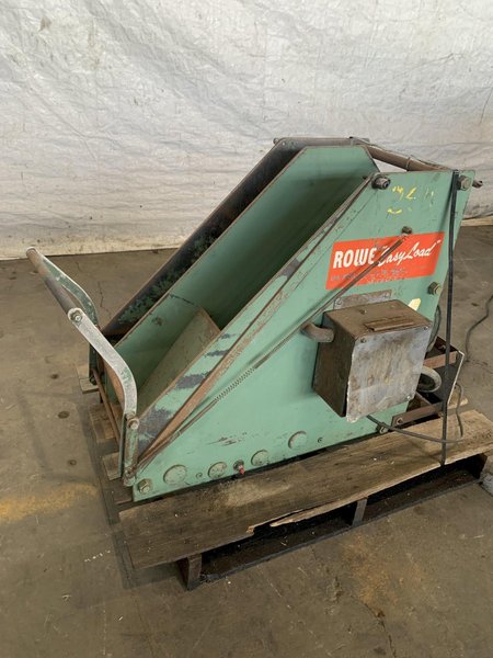 1,200 LB X 10" ROWE MODEL 810 COIL CRADLE. STOCK # 0469224.