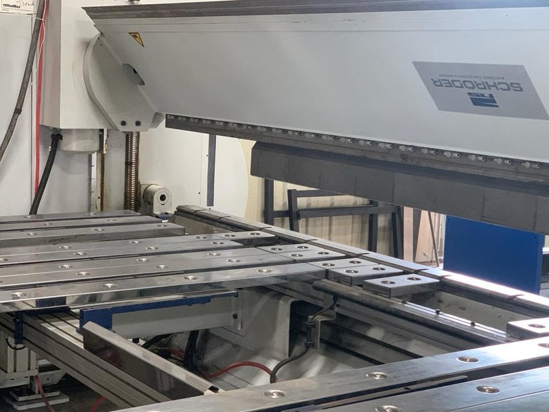 Schroder SPB 4000/2.5 Folding Machine, 2009