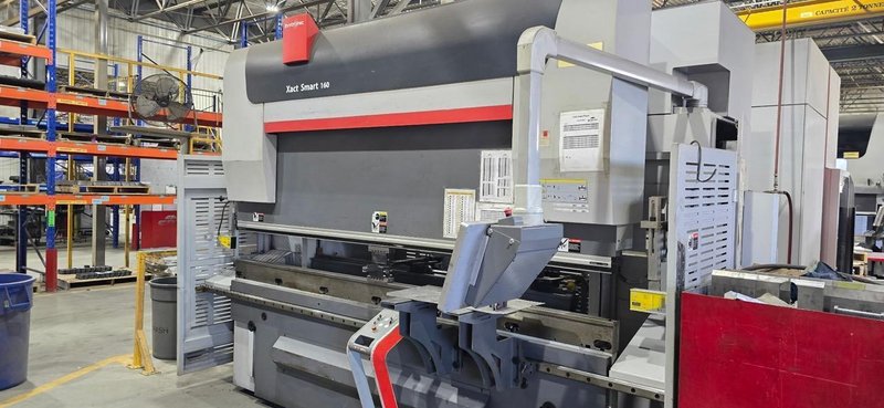176 Ton x 10′ Bystronic Xact 160/3100 CNC Press Brake, 2015