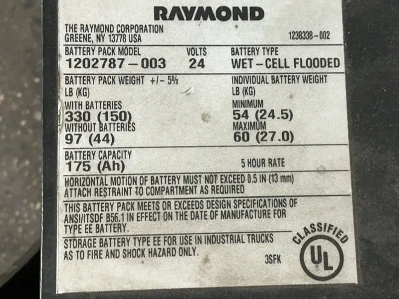 Raymond 4500 Lbs Electric Pallet Jack - 8210