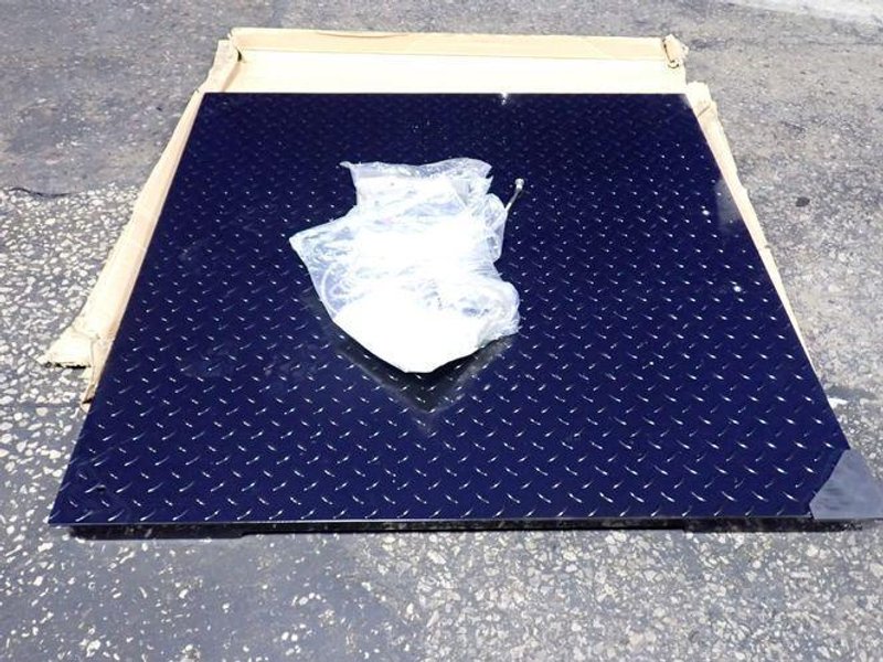 Industrial Scales 5000 Lbs / 48" X 48" Digital Floor Scale  - Lp760-4x4