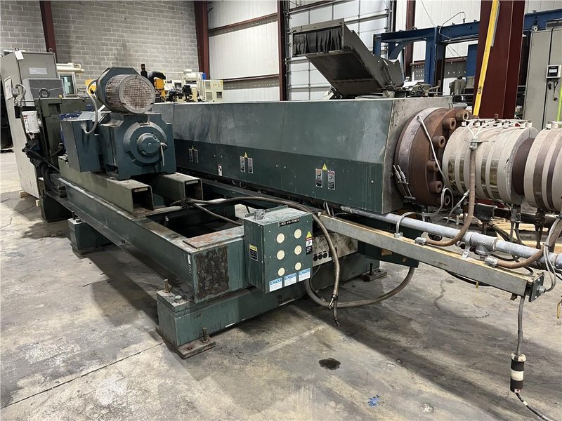 Black Clawson Used 6XTR 6" Single Screw Extruder