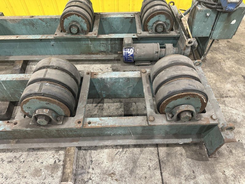 20 TON ARONSON MODEL #WWR-20 POWERED TANK TURNING ROLL SET WITH DRIVE &amp; IDLER: STOCK #22313