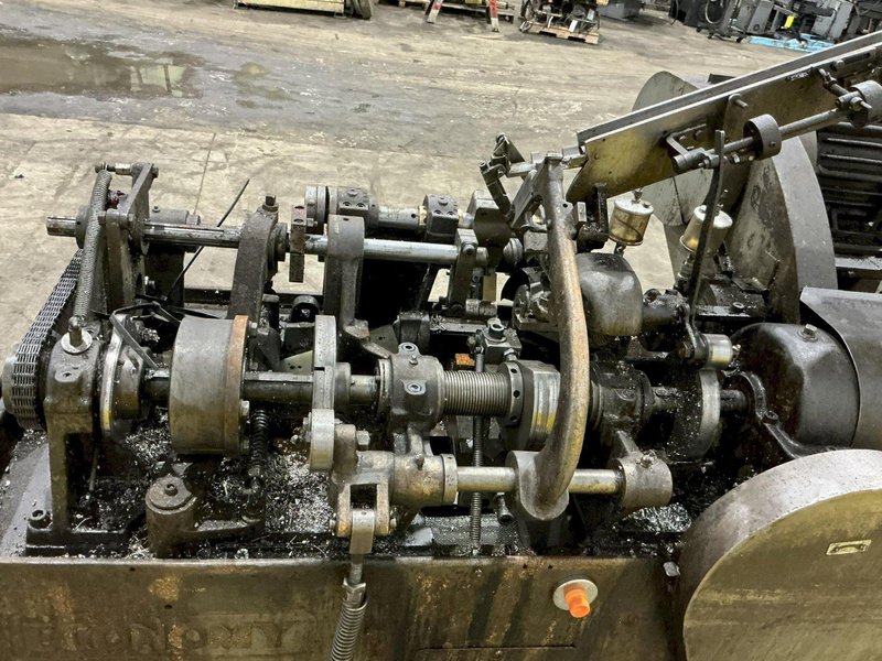 1" ECONOMY MODEL S-4300 LATHE-STYLE AUTOMATIC METAL SHAVING MACHINE: YOBRO #24561