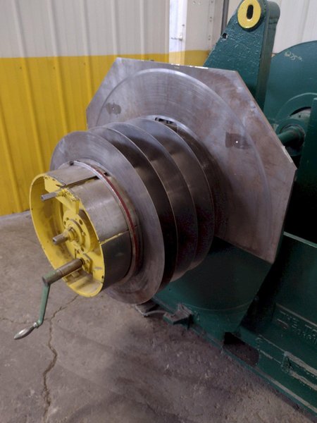 12" WIDE TORRINGTON 4" ARBOR PULL-THROUGH SLITTING LINE: STOCK #16504