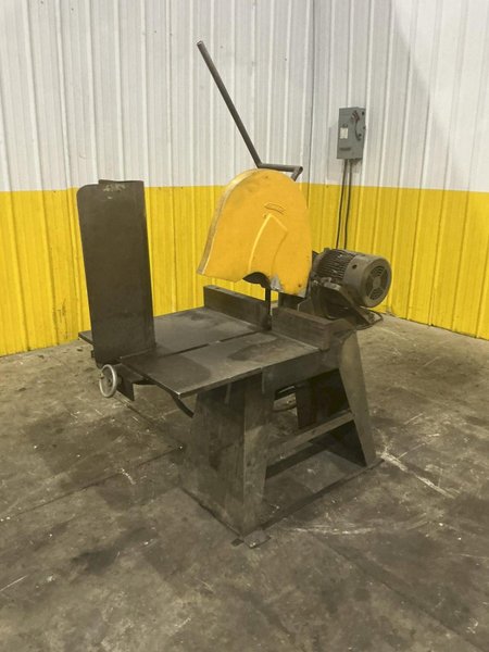 16" BLADE X 7.5 HP EVERETT MODEL #1416 ABRASIVE FRICTION CUT OFF SAW: YOBRO 26352