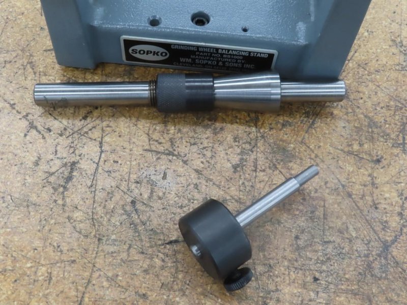 Sopko VS100 Grinding Wheel Balancing Stand- Auction Item