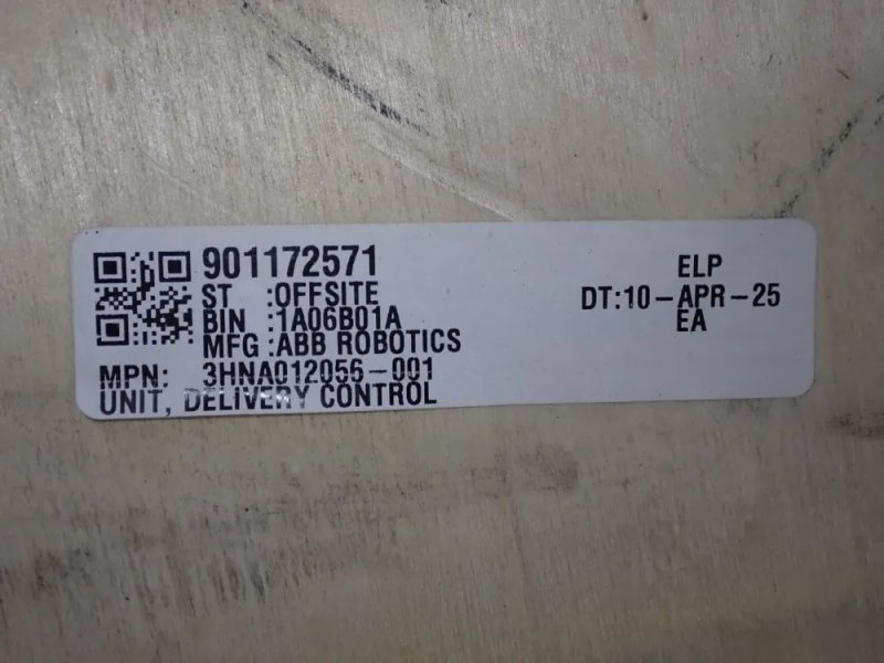 ABB Delivery Control Unit - 3hna012056-001