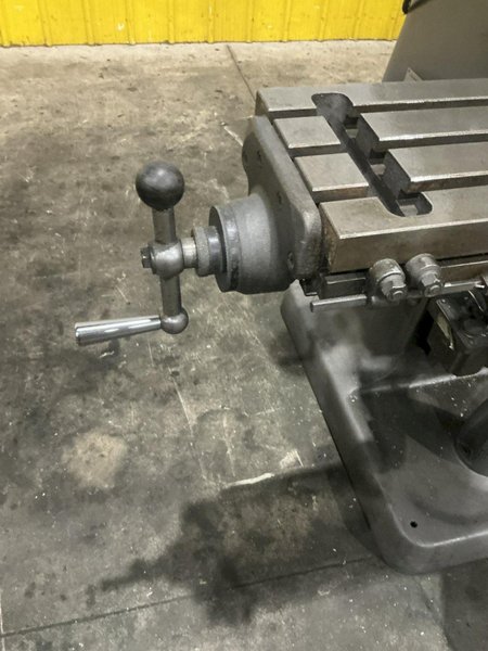 2 HP BRIDGEPORT SERIES I VERTICAL RAM TYPE KNEE MILL WITH DRO, POWER FEED: YOBRO #26188