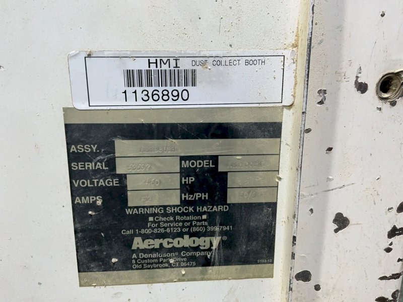 Aercology 5 Hp Dust Collect Booth - Aerbooth