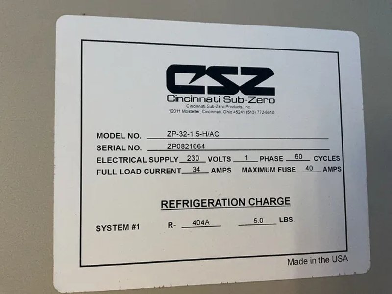 Csz 38” X 34” X 38” Chamber  Environmental Test Chamber  - Zp-32-1.5h/ac