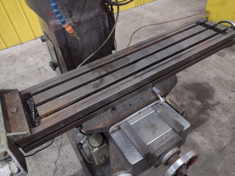 2 HP DOALL MODEL @PM-200V RAM TYPE VERTICAL MILL WITH POWER FEED &amp; DRO: STOCK #22880