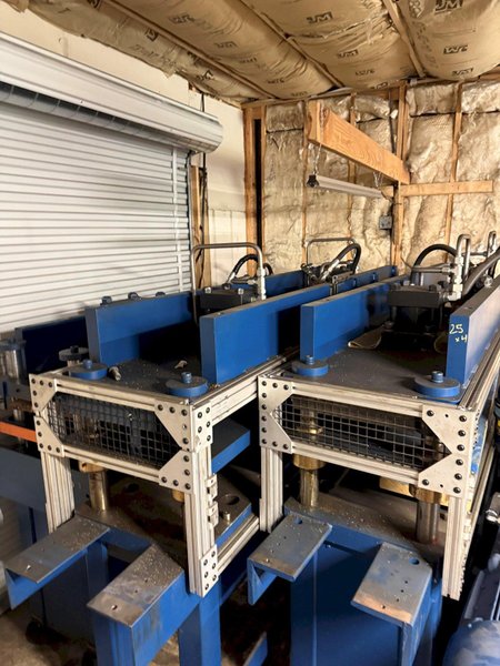 100 TON X 22" X 100" ROLLFORMING TECHNOLOGIES 4 POST HYDRAULIC PRESS 2" STROKE : YOBRO 26404