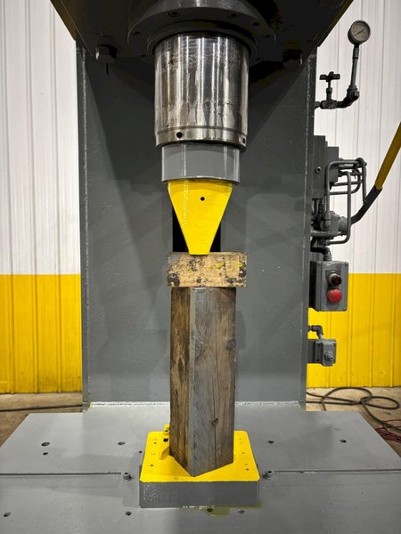 100 TON KR WILSON C-FRAME HYDRAULIC PRESS 18" STROKE: YOBRO #24255