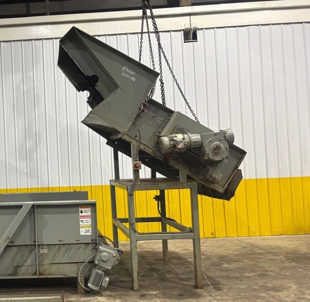 60" WIDE MARATHON MODEL #PERFORATOR FOR PLASTIC BOTTLES &amp; ALUMINUM CANS : STOCK #21935