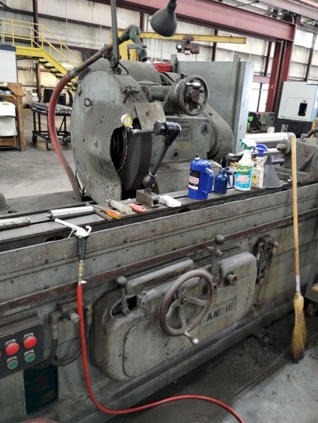 14" x 168" LANDIS TYPE C PLAIN CYLINDRICAL GRINDER: STOCK 19271