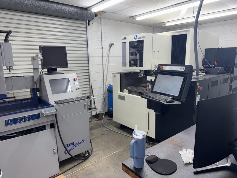Makino U3 Wire EDM, 2018 – Auto Threading