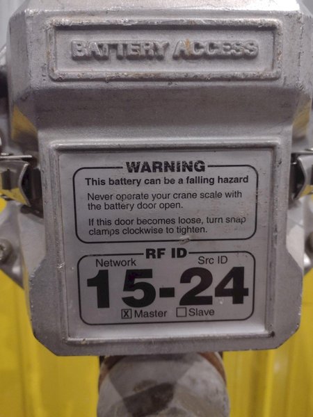 70,000 LBS MSI MODEL #6260CS TRANS-WEIGH WIRELESS LOAD CELL, FOR CRANE SCALE: YOBRO #24760