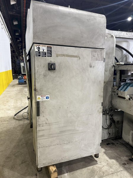 30" x 14 GA DALCOS MODEL #PXN-800 AUTOMATIC COIL HYDRAULIC PUNCHING MACHINE: STOCK #20332