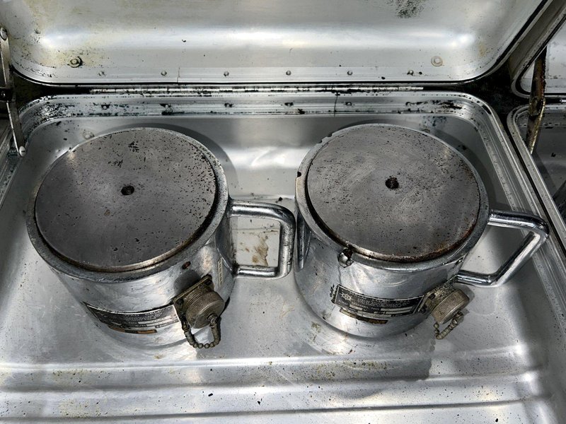 (2) 250 TON HELM MODEL #LC250T TRANSDUCER LOAD CELL TONNAGE INDICATORS: STOCK #16895