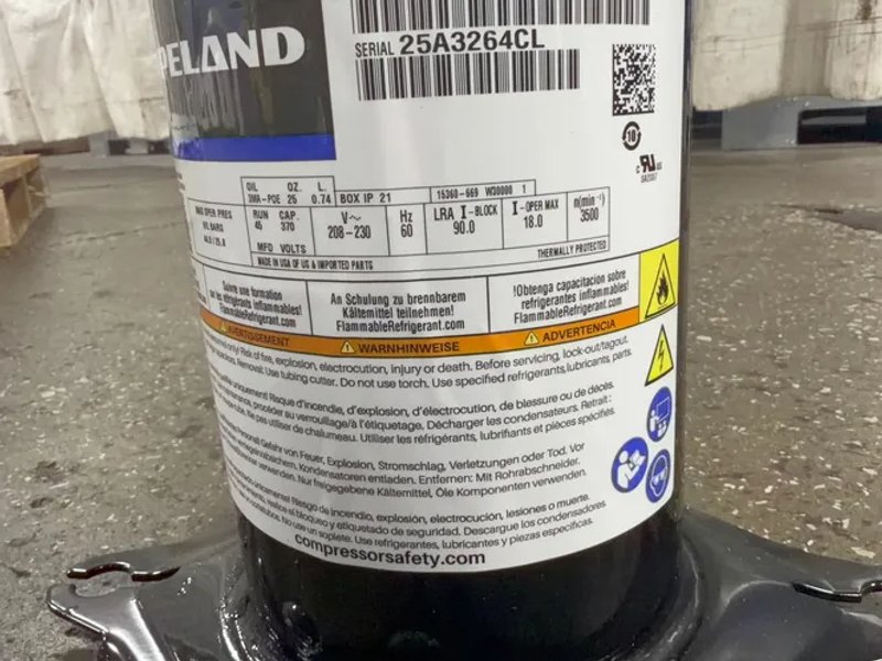 Copeland Compressor - Yas30k1e-pfv-ase