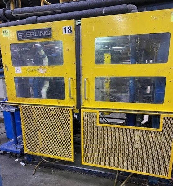 Sterling Model S-38 Blow Molding Machine, 1985