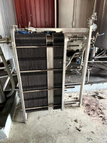 Alpha Brewing Operations 30 Barrel 2 Vessel Brew System, Grist Case and Oversized Heat Exchanger, 2015