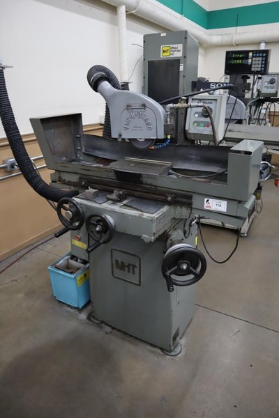 Mitsui High-Tech MSG-200MH Hand Feed Surface Grinder,6"x18", Sony 1-Axis DRO, Electromagnetic Chuck, Coolant- Auction Item