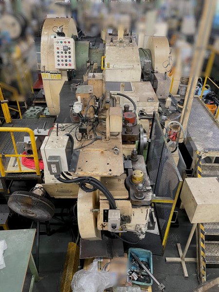 National Model 1000 High Speed Double Stroke Roller Header