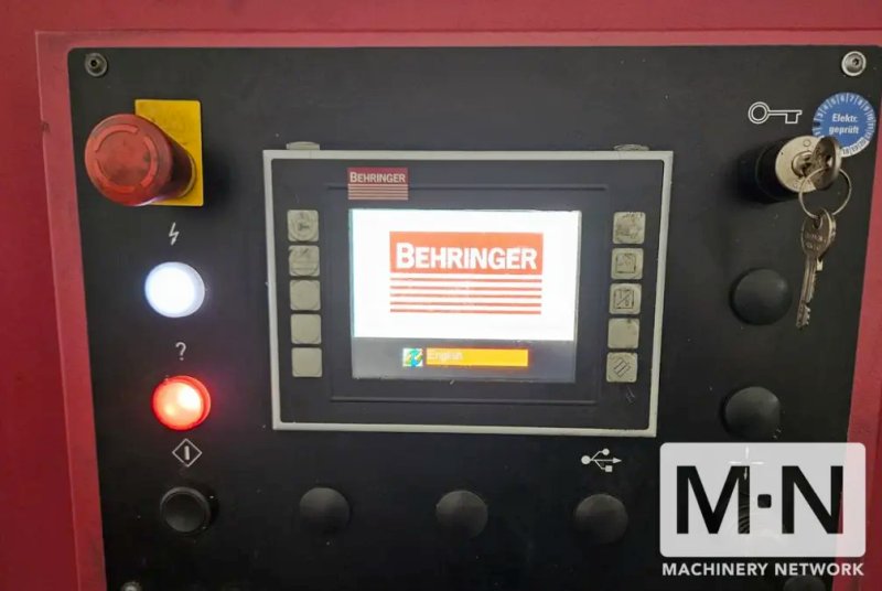 16" x 20" Behringer HBE 411A Automatic Horizontal Band Saw, 2016