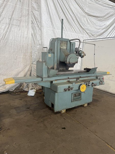 16" X 48" GALLMEYER &amp; LIVINGSTON HYDRUALIC SURFACE GRINDER. STOCK # 1214825