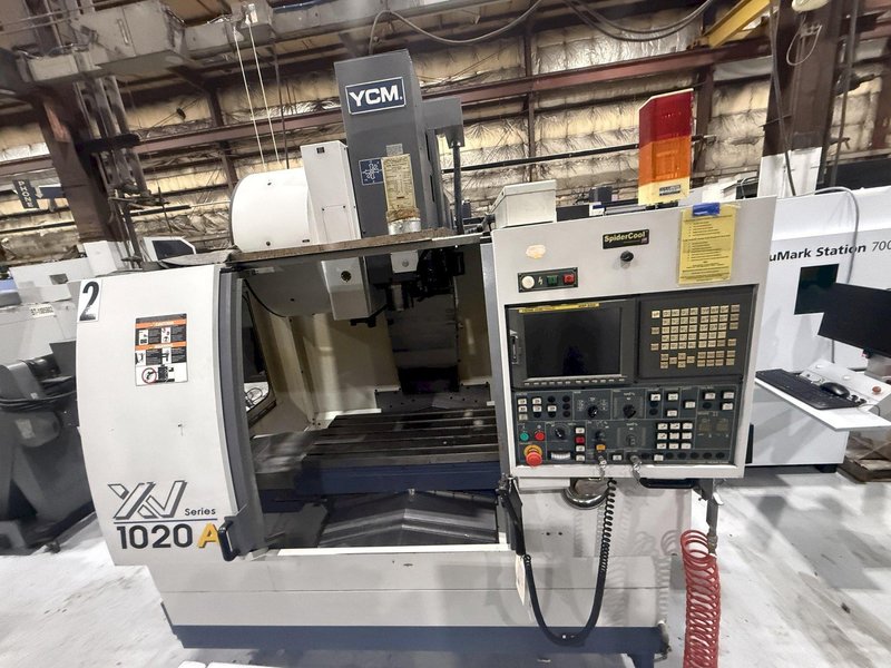 2005 YCM XV-1020A Used CNC Vertical Machining Center For Sale
