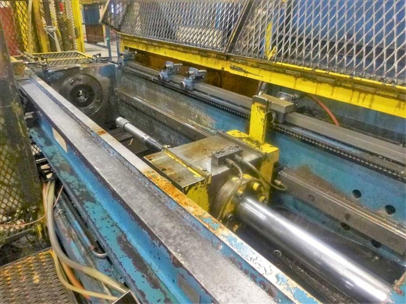 2.2" X 52" MITCHELL MONOTUBE UPPER COUNTERBORE FORMING MACHINE: STOCK #13588