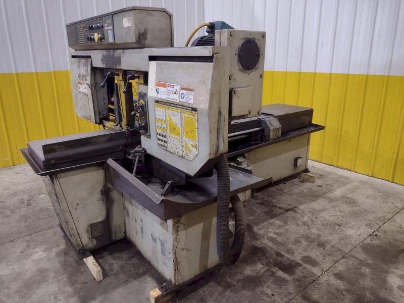 16" X 20" HYD MECH MODEL #S-23A SWIVEL MITRE HORIZONTAL AUTOMATIC BANDSAW: YOBRO #23905