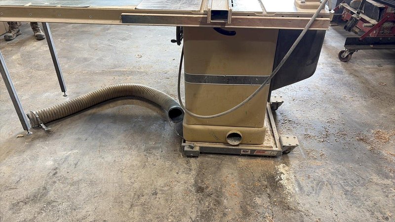 1 - PREOWNED POWERMATIC TABLE SAW, MODEL #: 66, S/N: 96661638