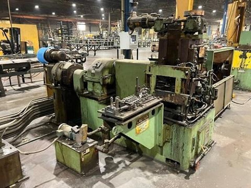 FENN 2-HI WIRE FLATTENING / SHAPING MILL W/ DRIVEN TURKSHEAD