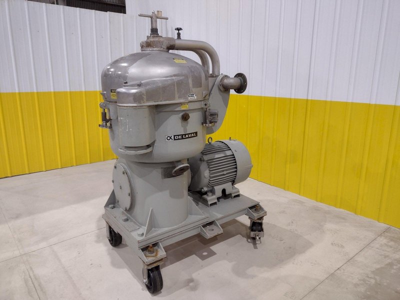 40 HP X 4,100 RPM DE-LAVAL MODEL #B214A CENTRIFUGAL PURIFIER &amp; SEPERATOR: STOCK #20207