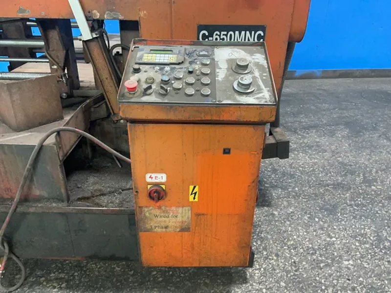Cosen 28” X 18” Horizontal Band Saw - C-650mnc