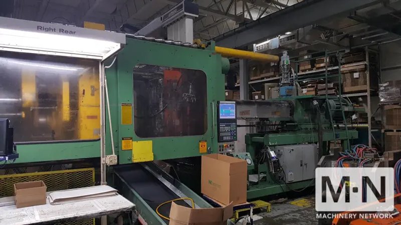 1000 Ton 165 Oz. Van Dorn 1000HRS-165F Injection Molding Machine, mfg 1989